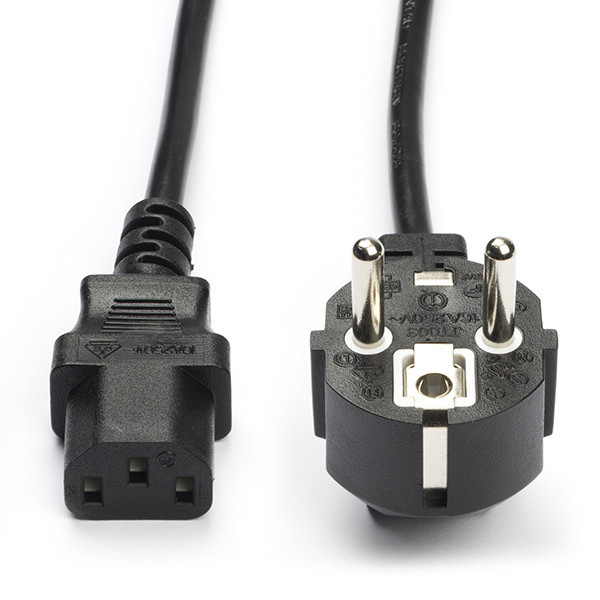 *** to check *** C13-kabel för nätström (1,5 meter, Haaks, 123accu-märke) AZE00171 - 1