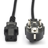*** to check *** C13-kabel för nätström (1,5 meter, Haaks, 123accu-märke) AZE00171