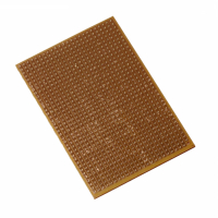 123-3D $$ 123-3D Epoxi FR-4 Tryckt kretskort med enkelsidiga spår | 6,4 x 9,5cm  DBB00015