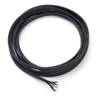 123-3D $$ 123-3D Flätad kabelstrumpa | 4mm | 2,5m | Svart  DKA00026