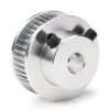 $$ 123-3D GT2 Pulley högupplöst | 6mm rem | 40 tänder | 6,35mm axel