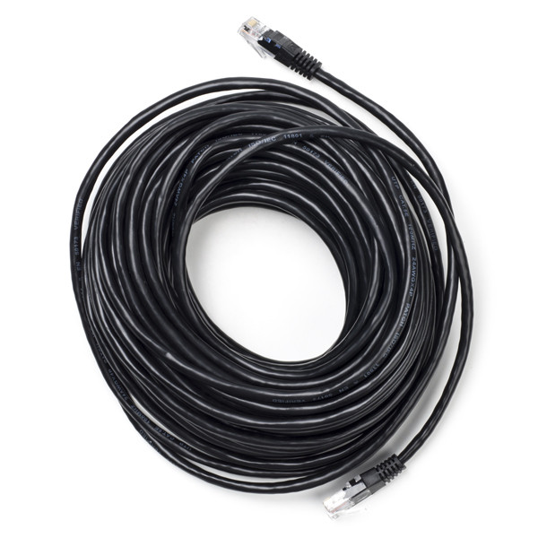 123-3D $$ 123-3D Nätverkskabel Cat5e U/UTP | 20m | Svart K010604101 DDK00134 - 1