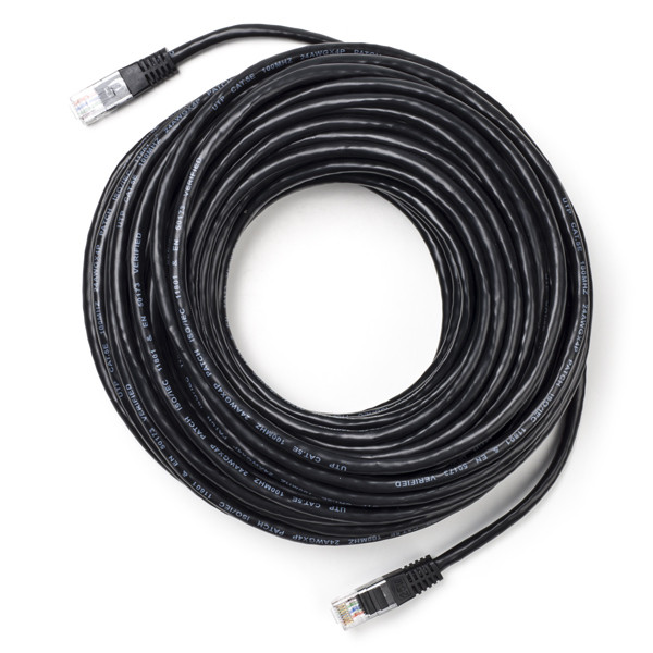 123-3D $$ 123-3D Nätverkskabel Cat5e U/UTP | 25m | Svart K010604102 DDK00135 - 1