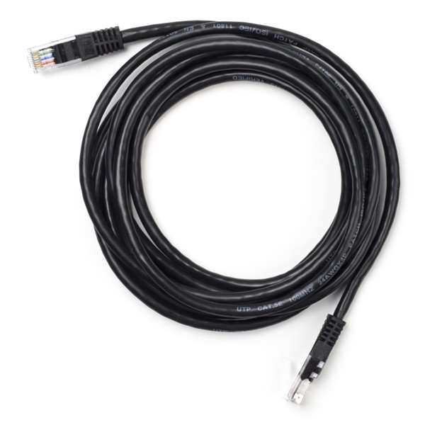 123-3D $$ 123-3D Nätverkskabel Cat5e U/UTP | 3m | Svart K010604096 DDK00129 - 1
