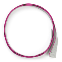 $$ 123-3D Platt kabel 14 ledare | 100cm | Grå DDK00114