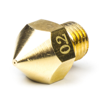 123-3D $$ 123-3D nozzle | Mässing | M6x.75 | 1,75mm filament | 0,20mm  DAR00295