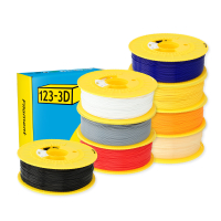 123-3D $ 123-3D PLA Filament | 1,75mm | 8kg | Bästsäljarpaket  DHM10057
