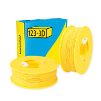 123-3D $ 123-3D PLA Filament | Gul | 1,75mm | 1kg | 2-pack  DHM10006
