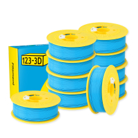 123-3D $ 123-3D PLA Filament | Himmelsblå | 1,75mm | 1kg | 10-pack  DHM10020