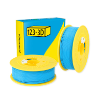 123-3D $ 123-3D PLA Filament | Himmelsblå | 1,75mm | 1kg | 2-pack  DHM10018