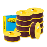 123-3D $ 123-3D PLA Filament | Lila | 1,75mm | 1kg | 10-pack  DHM10035