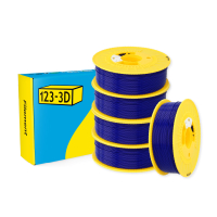 123-3D $ 123-3D PLA Filament | Mörkblå | 1,75mm | 1kg | 5-pack  DHM10004