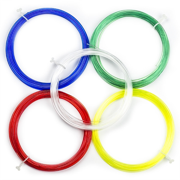 123-3D 3D-pen filament | 5 transparenta färger | 5x10m DPE00114 - 1