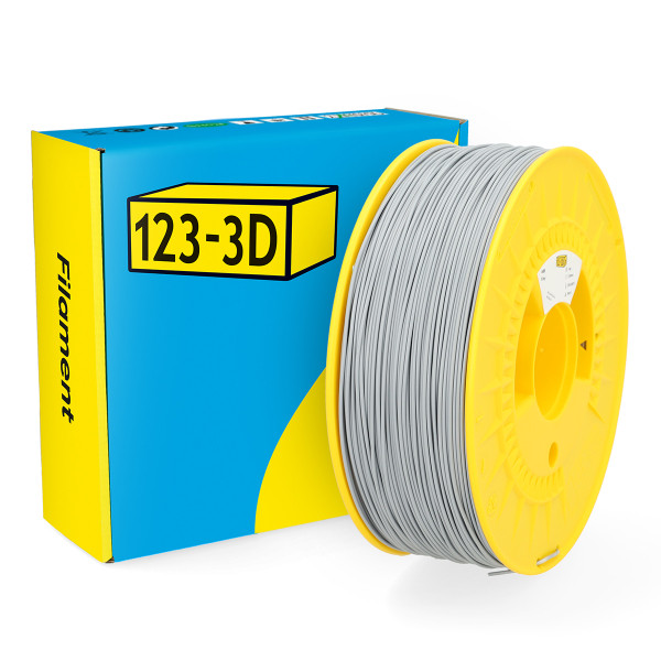 123-3D ABS Filament | Grå | 1,75mm | 1kg DHM00142 - 1