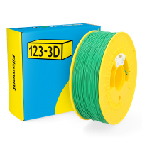 123-3D ABS Filament | Grön | 1,75mm | 1kg DHM00143