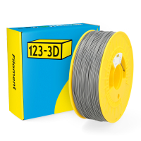 123-3D ABS Filament | Mörkgrå | 1,75mm | 1kg DHM00148