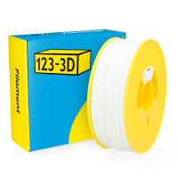 123-3D ABS Filament | Vit | 1,75mm | 1kg DHM00140