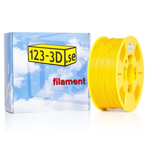 123-3D ABS Pro filament | Gul | 1,75mm | 1kg  DFA11038 - 1