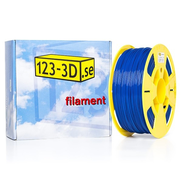 123-3D ABS Pro filament | Mörkblå | 1,75mm | 1kg  DFA11034 - 1