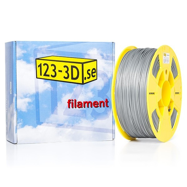 123-3D ABS Pro filament | Silver | 1,75mm | 1kg  DFA11036 - 1