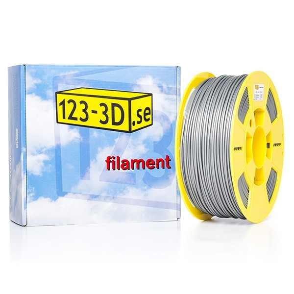 123-3D ABS Pro filament | Silver | 2,85mm | 1kg  DFA11046 - 1