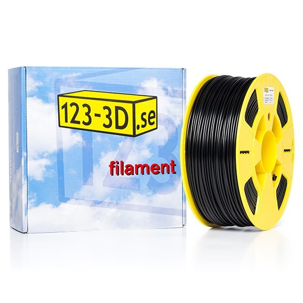 123-3D ABS Pro filament | Svart | 2,85mm | 1kg DFA02048c DFA11042 - 1