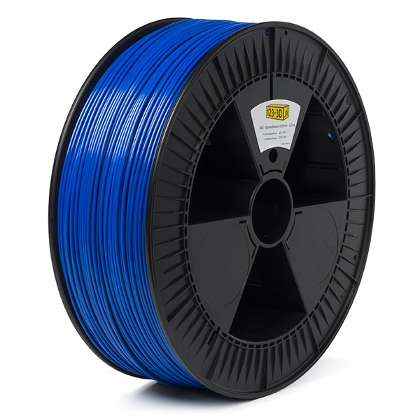 123-3D ABS filament | Mörkblå | 2,85mm | 2,3kg  DFA11058 - 1