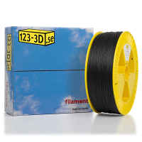 123-3D ABS filament | Svart | 1,75mm | 2,3kg  DFP01101