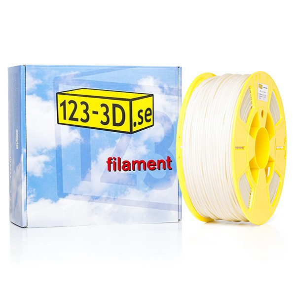 123-3D ABS filament | Vit | 2,85mm | 1kg DFA02019c DFP14053c DFA11017 - 1