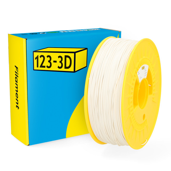 123-3D ASA Filament | Vit | 1,75mm | 1kg DHM00153 - 1