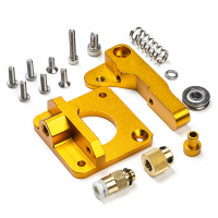 123-3D Aluminium MK8 Bowden Extruder Upgrade kit | Guld | Höger  DEX00015