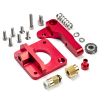123-3D Aluminium MK8 Bowden Extruder Uppgraderingssats | Röd | Höger  DEX00011 - 1