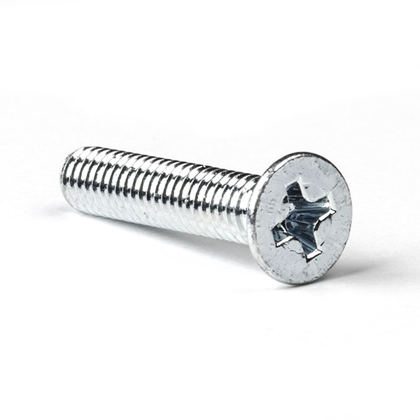 123-3D Försänkt metallskruv galvaniserad | M5 x 60mm | 10st DBM00125 - 1