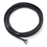 123-3D Flätad kabelstrumpa | 4mm | 2,5m | Svart  DKA00026