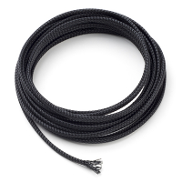 123-3D Flätad kabelstrumpa | 4mm | 5m | Svart  DKA00027