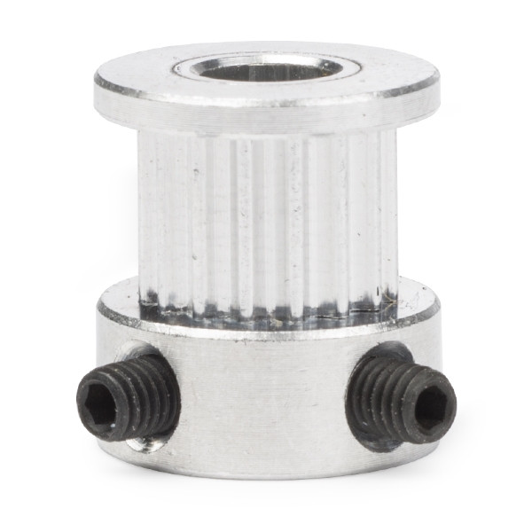 123-3D GT2 Pulley högupplöst | 6mm rem | 16 tänder | 5mm skaft | 14mm hög 6GT2DR16T5MMD DME00058 - 1