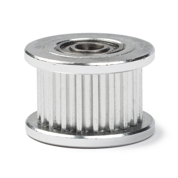 123-3D GT2 Pulley högupplöst | 6mm rem | 20 tänder | 3mm skaft  DME00053 - 1