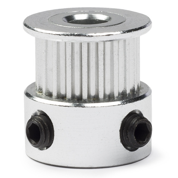 123-3D GT2 Pulley högupplöst | 6mm rem | 20 tänder | 5mm axel  DME00051 - 1
