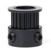 123-3D GT2 Pulley högupplöst | 6mm rem | 20 tänder | 8mm axel | Svart DME00105 - 1