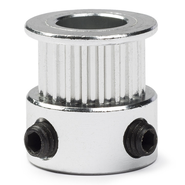 123-3D GT2 Pulley högupplöst | 6mm rem | 20 tänder | 8mm axel  DME00052 - 1