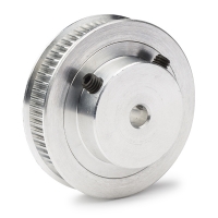 123-3D GT2 Pulley högupplöst | 6mm rem | 60 tänder | 5mm axel  DME00095