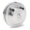 123-3D GT2 Pulley högupplöst | 6mm rem | 60 tänder | 6,35mm axel DME00103 - 1