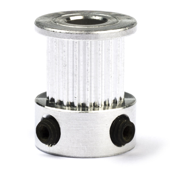 123-3D GT2 Pulley högupplöst | 9mm rem | 20 tänder | 6,35mm axel  DME00162 - 1