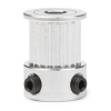 123-3D GT2 Pulley högupplöst | 9mm rem | 20tänder | 5mm axel