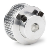 123-3D GT2 Pulley högupplöst | 9mm rem | 40 tänder | 6,35mm axel