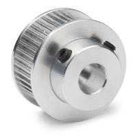 123-3D GT2 Pulley högupplöst | 9mm rem | 40 tänder | 8mm axel DME00110