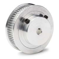 123-3D GT2 Pulley högupplöst | 9mm rem | 60 tänder | 5mm axel  DME00096