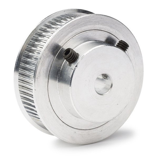 123-3D GT2 Pulley högupplöst | 9mm rem | 60 tänder | 6,35mm axel DME00104 - 1