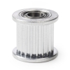 123-3D GT2 Pulley högupplöst | med lager | 9mm rem | 5mm axel