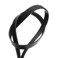 123-3D GT2 Stålförstärkt timing belt | 9mm | 1m DME00278